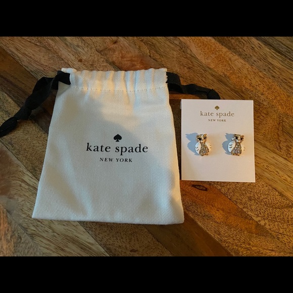 NWOT Kate Spade star bright owl stud earrings - Picture 4 of 4